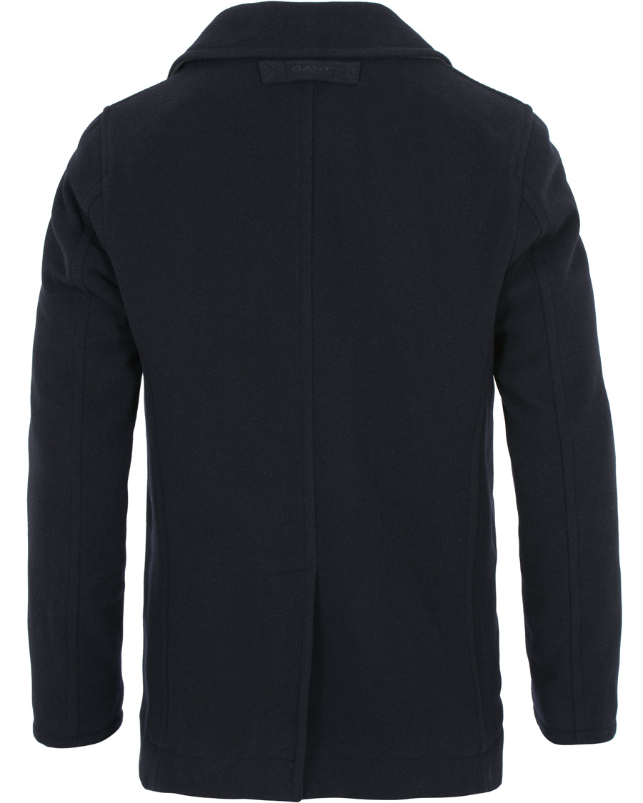 Herre | Jakker | GANT | The Weyland Peacoat Navy