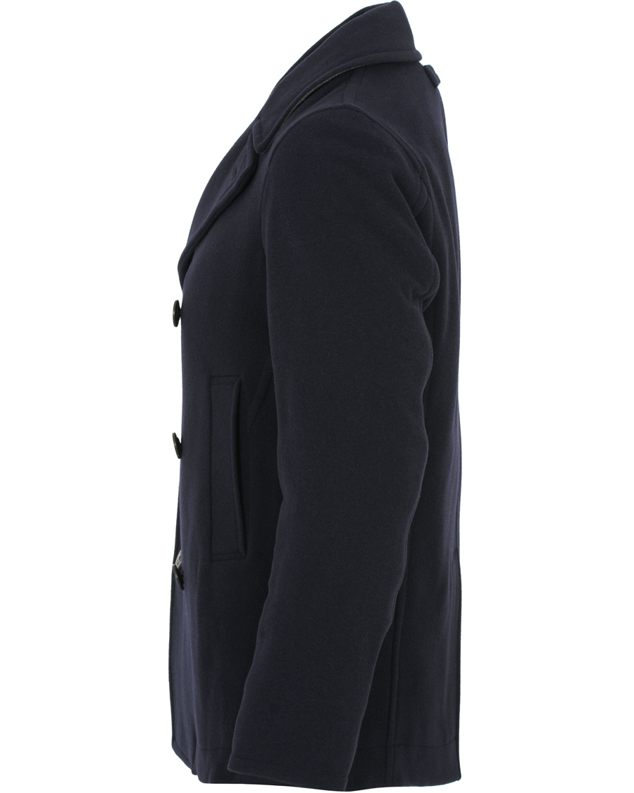 Herre | Jakker | GANT | The Weyland Peacoat Navy