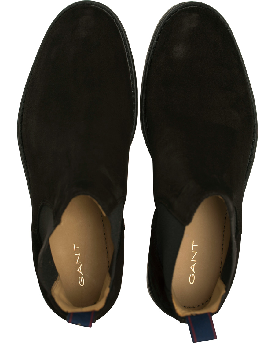 Herre | GANT Oscar Chelsea Boot Black Suede | GANT | Oscar Chelsea Boot Black Suede