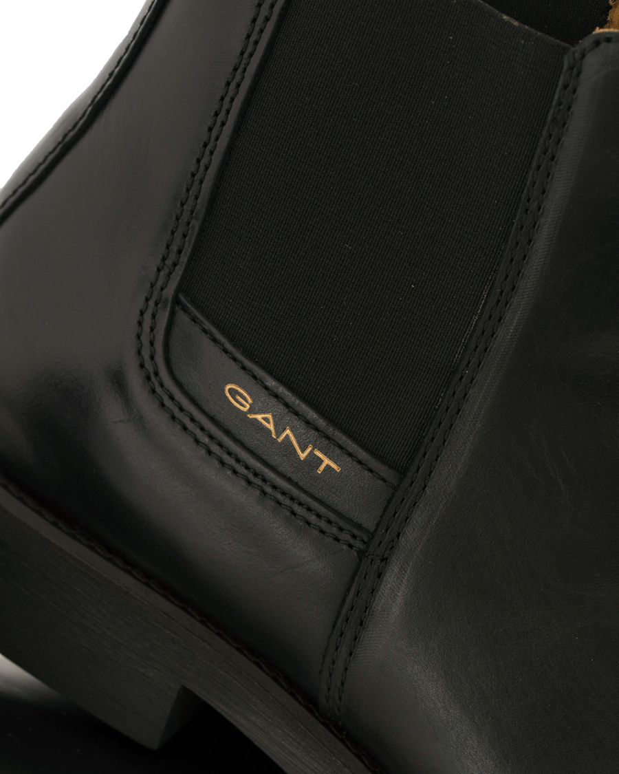 Herre | GANT James Chelsea Boot Black Calf | GANT | James Chelsea Boot Black Calf