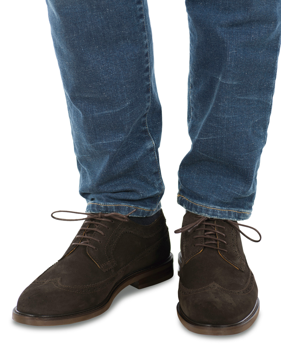 Herre | GANT Ricardo Brouge Dark Brown Suede | GANT | Ricardo Brouge Dark Brown Suede