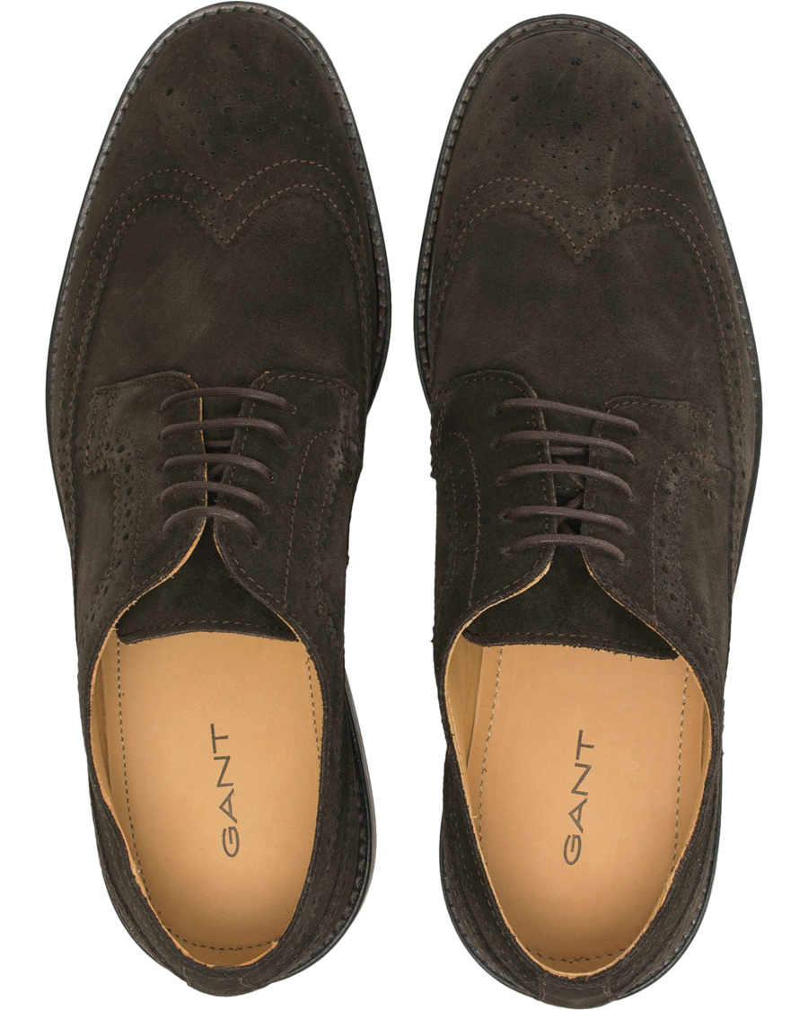 Herre | GANT Ricardo Brouge Dark Brown Suede | GANT | Ricardo Brouge Dark Brown Suede