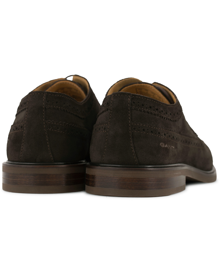 Herre | GANT Ricardo Brouge Dark Brown Suede | GANT | Ricardo Brouge Dark Brown Suede