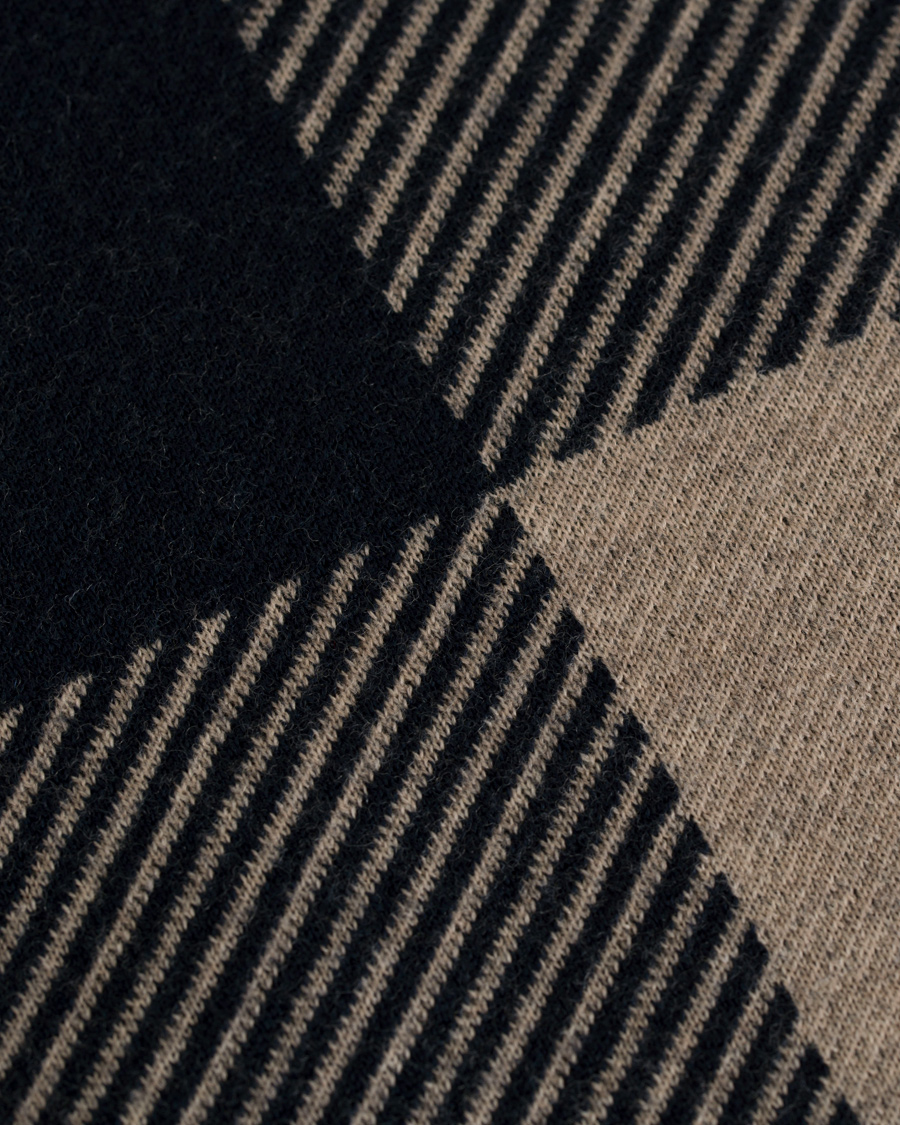 Herre | Gensere | Aquascutum | Clapton Large Check Knit Navy