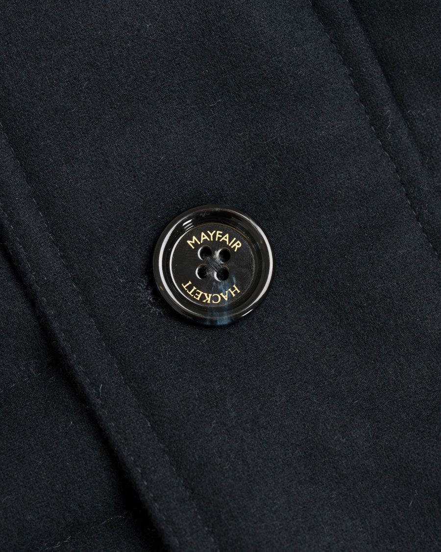 Herre | Jakker | Hackett | Mayfair Wool Down Parka Navy