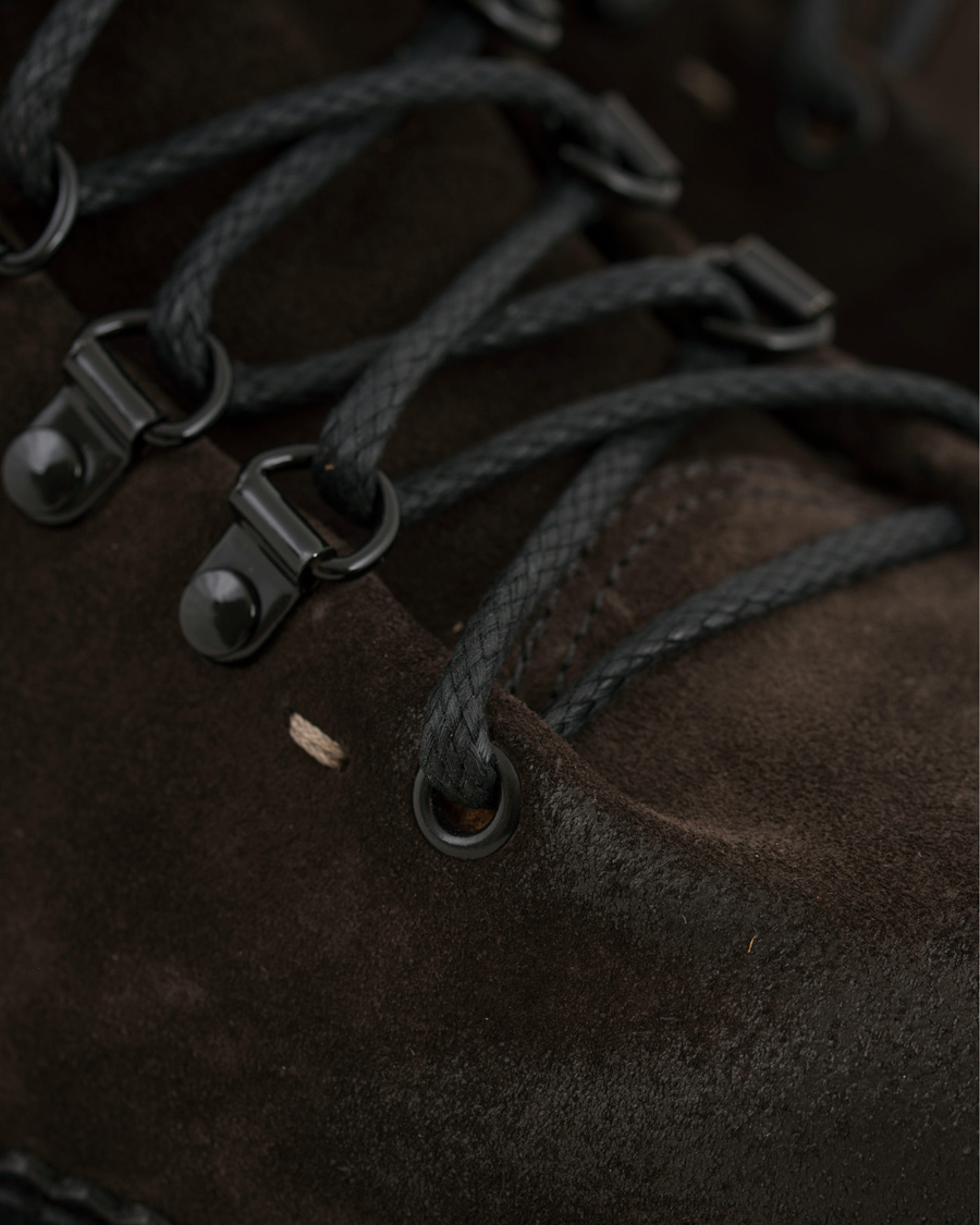 Herre | Buttero Canalone Hiking Boot Dark Brown Suede | Buttero | Canalone Hiking Boot Dark Brown Suede