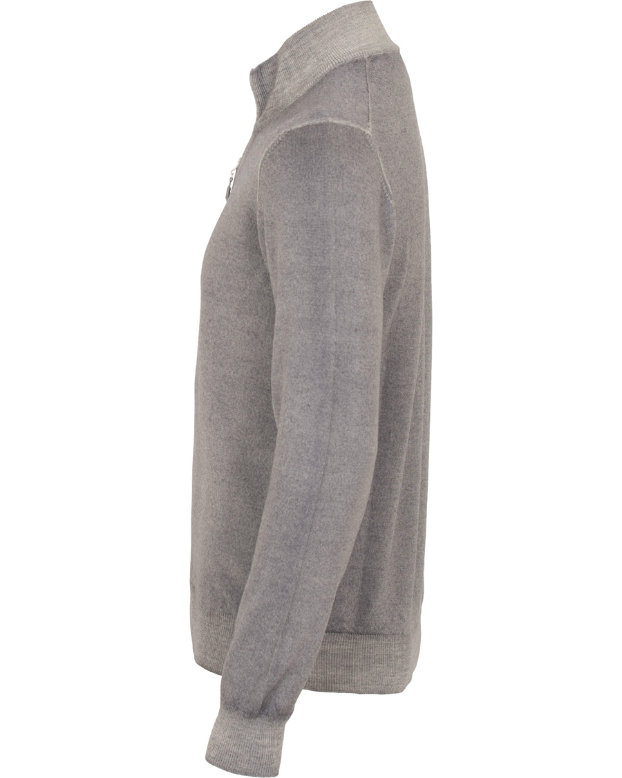 Herre | Gensere | Gran Sasso | Merino Vintage Full Zip Light Grey