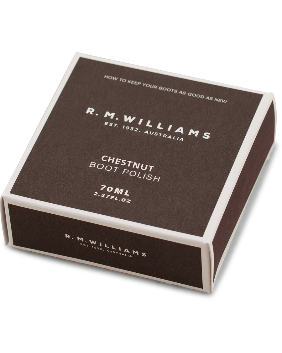 Herre | R.M.Williams Boot Stockman Polish Chestnut 70ML | R.M.Williams | Boot Stockman Polish Chestnut 70ML
