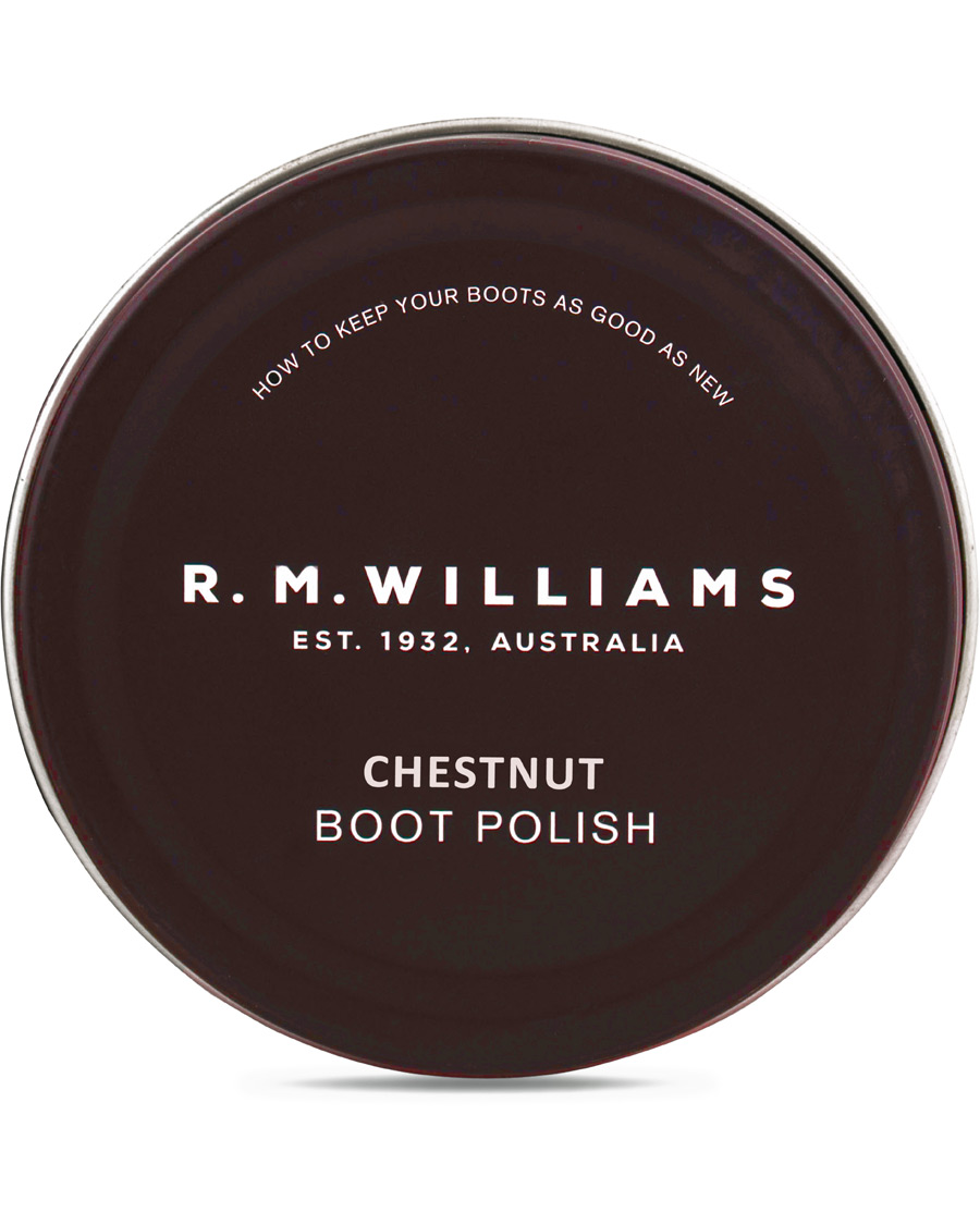 Herre | R.M.Williams Boot Stockman Polish Chestnut 70ML | R.M.Williams | Boot Stockman Polish Chestnut 70ML