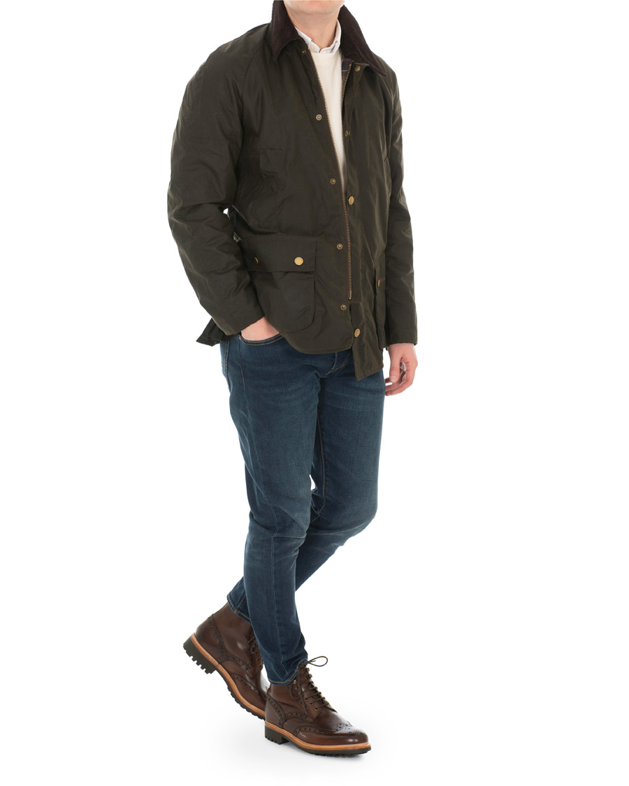 Herre | Grenson Fred Brogue Boot Commando Sole Brown Calf | Grenson | Fred Brogue Boot Commando Sole Brown Calf