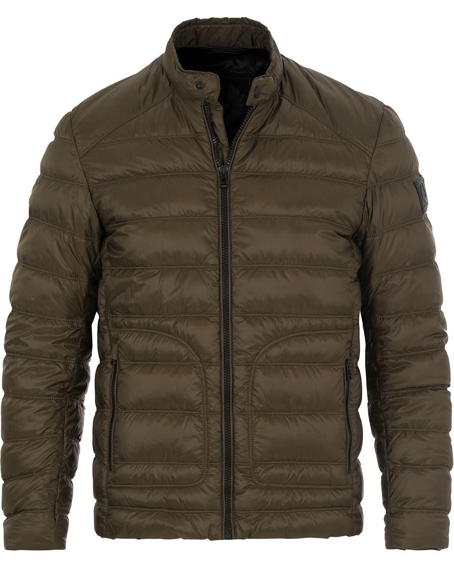 Herre | Jakker | Belstaff | Halewood Down Jacket Dark Moss Green