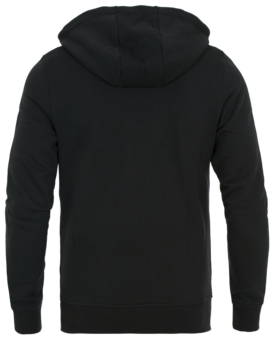 Herre | Gensere | Lyle & Scott | Half Zip Hoodie True Black