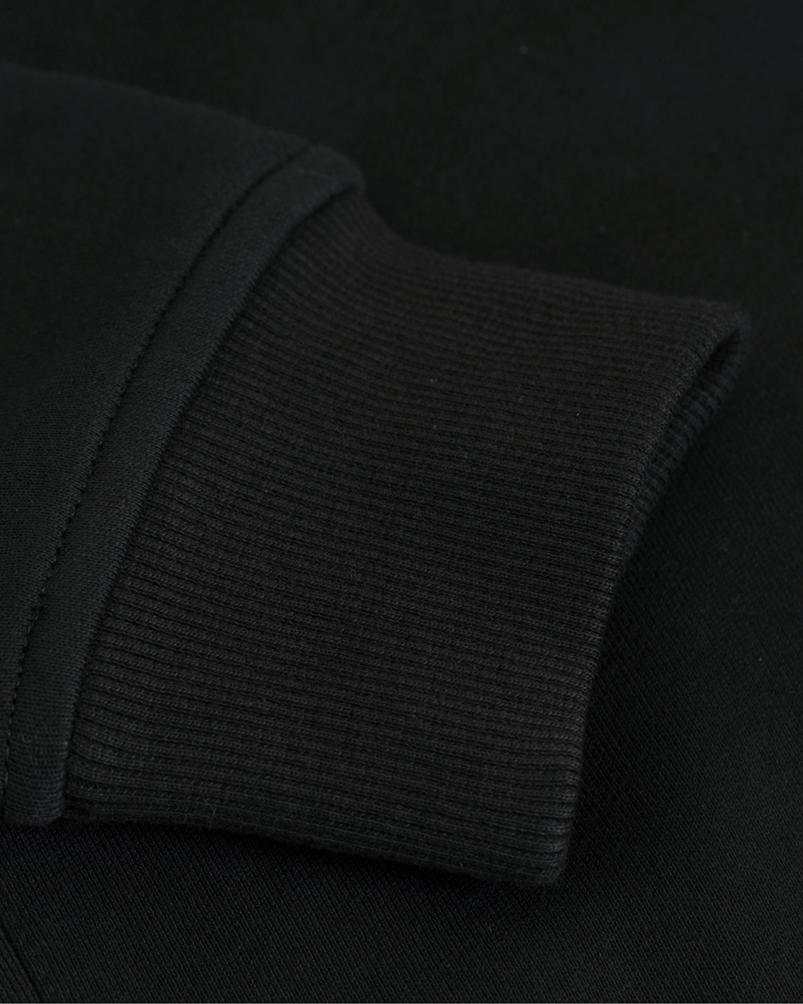 Herre | Gensere | Lyle & Scott | Half Zip Hoodie True Black