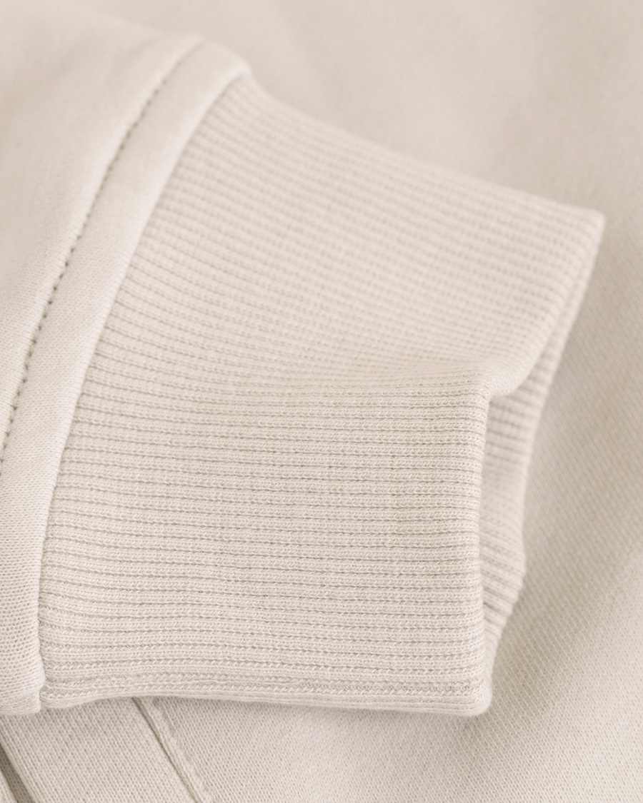 Herre | Gensere | Lyle & Scott | Half Zip Hoodie Light Grey