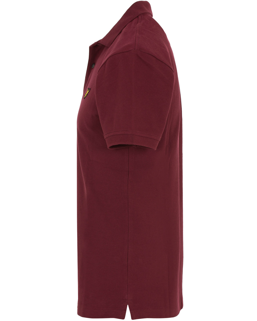Herre | Pikéer | Lyle & Scott | Plain Pique Polo Claret Jug