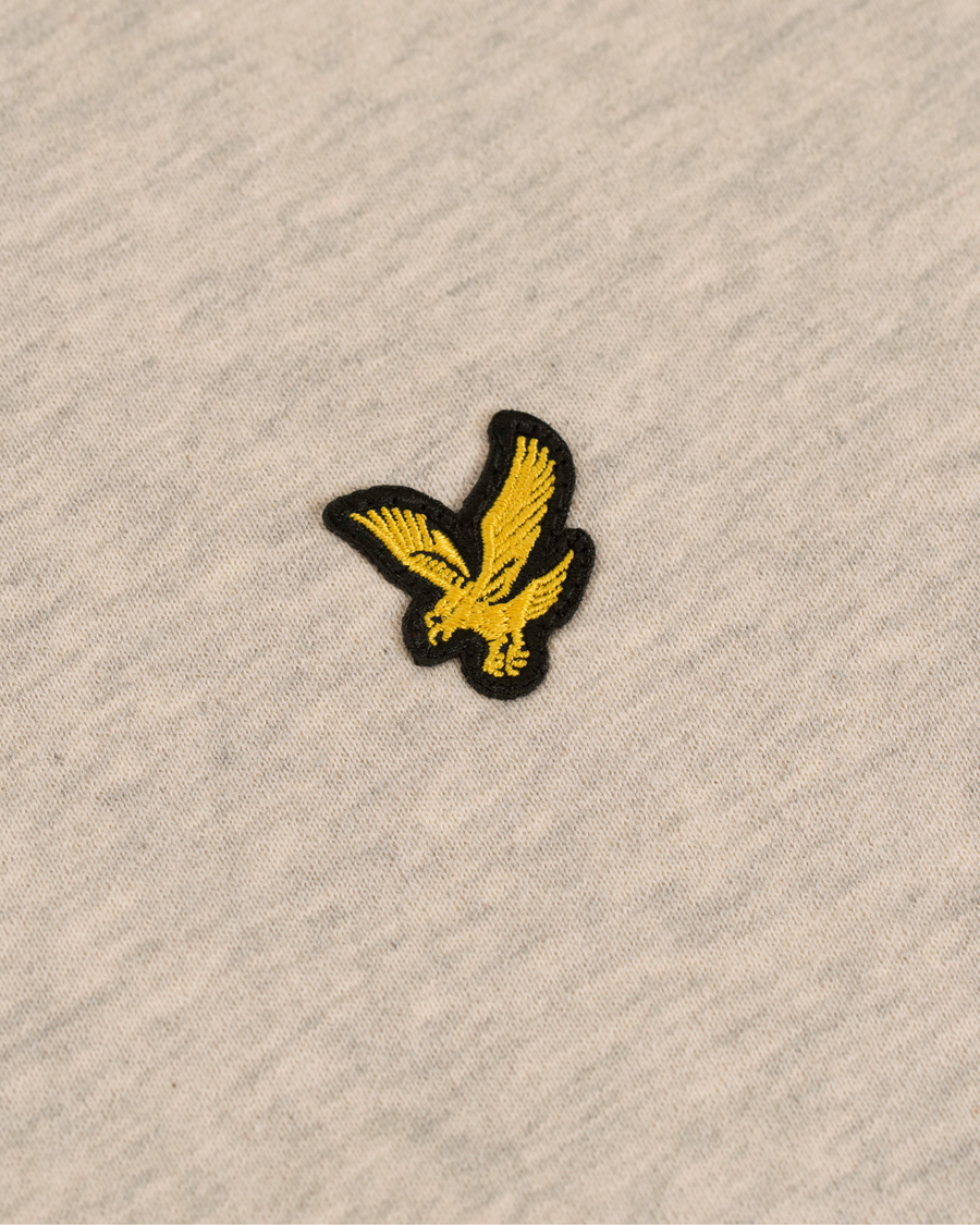 Herre | Gensere | Lyle & Scott | Pullover Hoodie Light Grey Marl