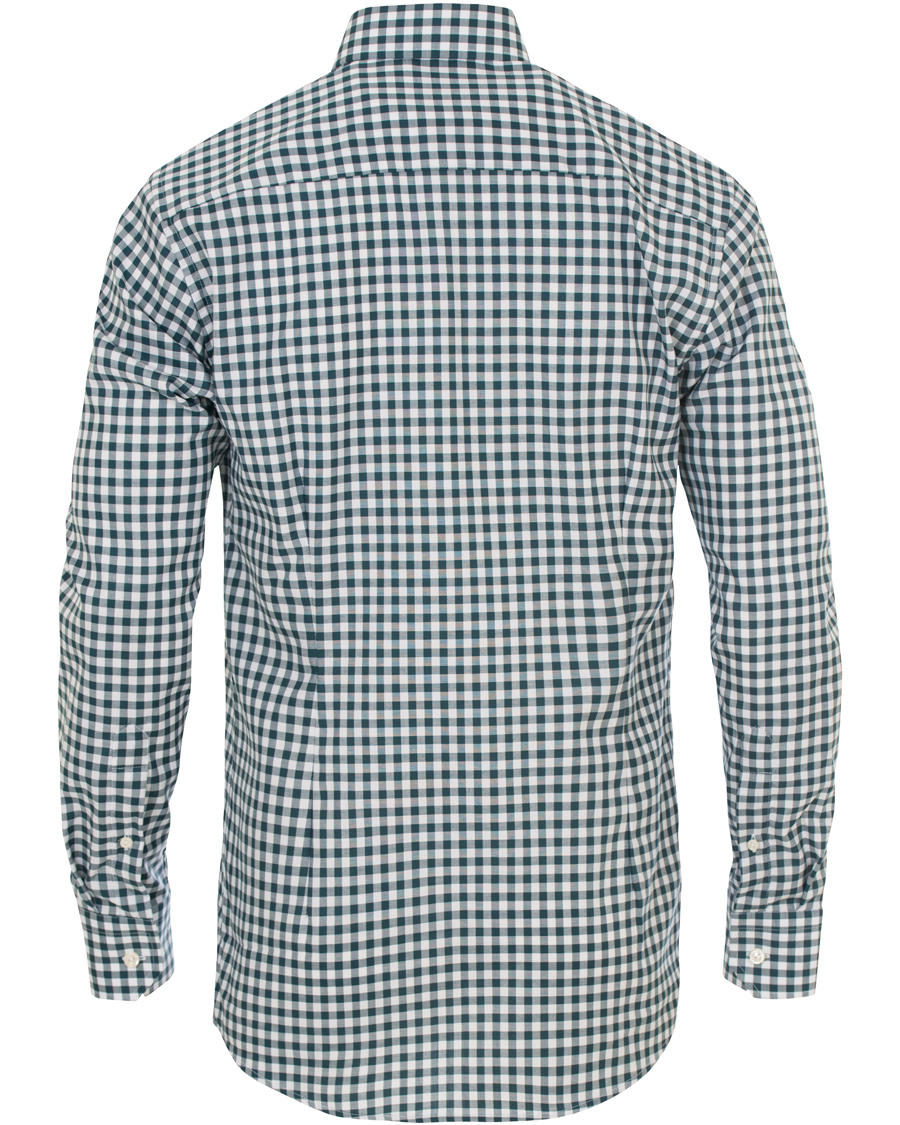 Herre | Skjorter | Eton | Slim Fit Twill Check Shirt Green