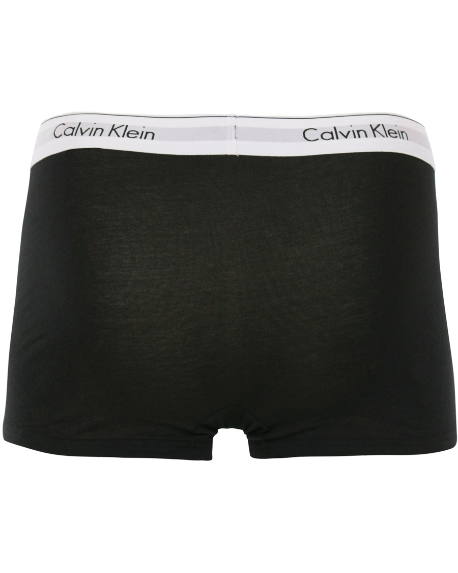 Herre | Undertøy | Calvin Klein | Jeans Modern Cotton 2-Pack Trunk Dylan Red/Black