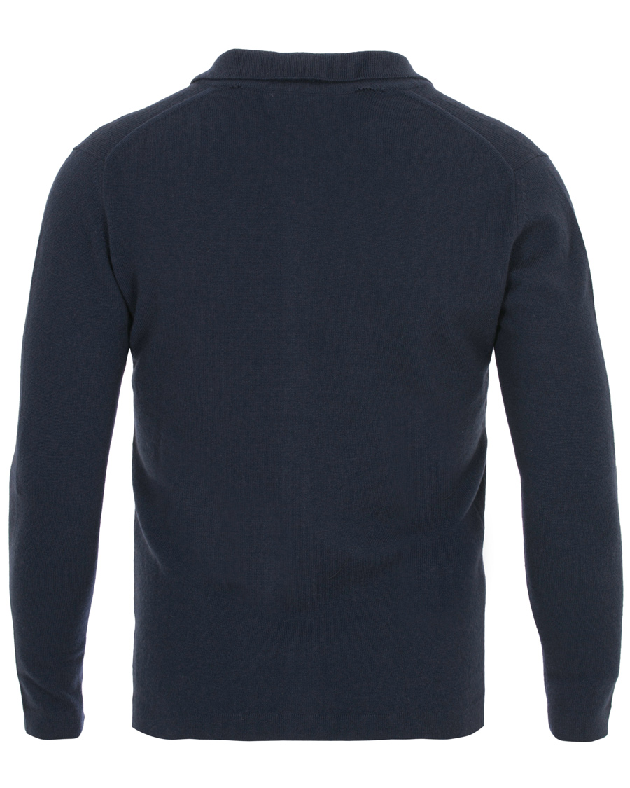 Herre | Gensere | Johnstons of Elgin | Cashmere Cardigan Navy