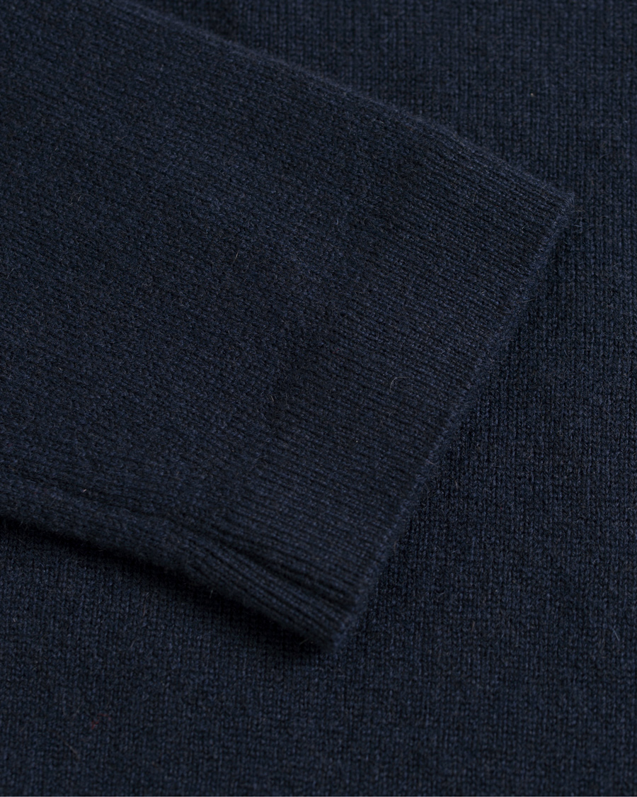 Herre | Gensere | Johnstons of Elgin | Cashmere Cardigan Navy