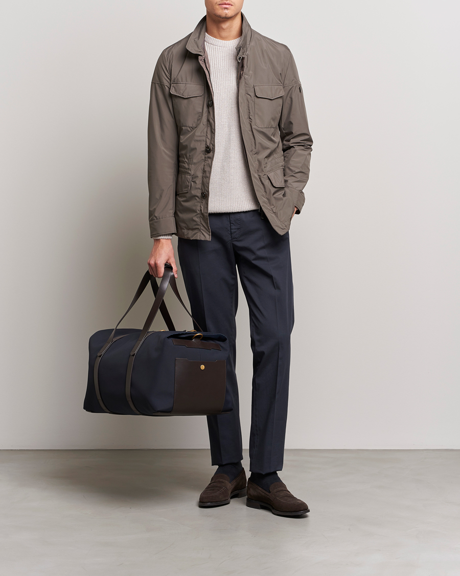 Herre | Vesker | Mismo | M/S Supply Weekendbag Navy/Dark Brown