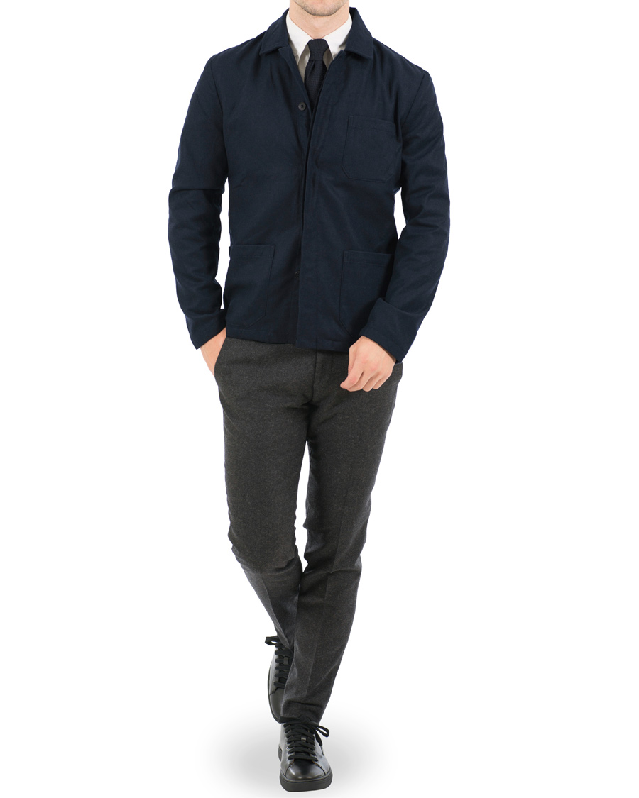 Herre | Jakker | NN07 | Oscar Blazer Navy