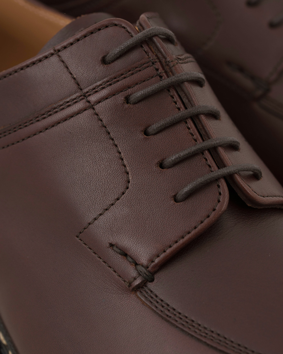 Herre | Heschung Catalpa Split Toe Derby Chestnut Calf | Heschung | Catalpa Split Toe Derby Chestnut Calf