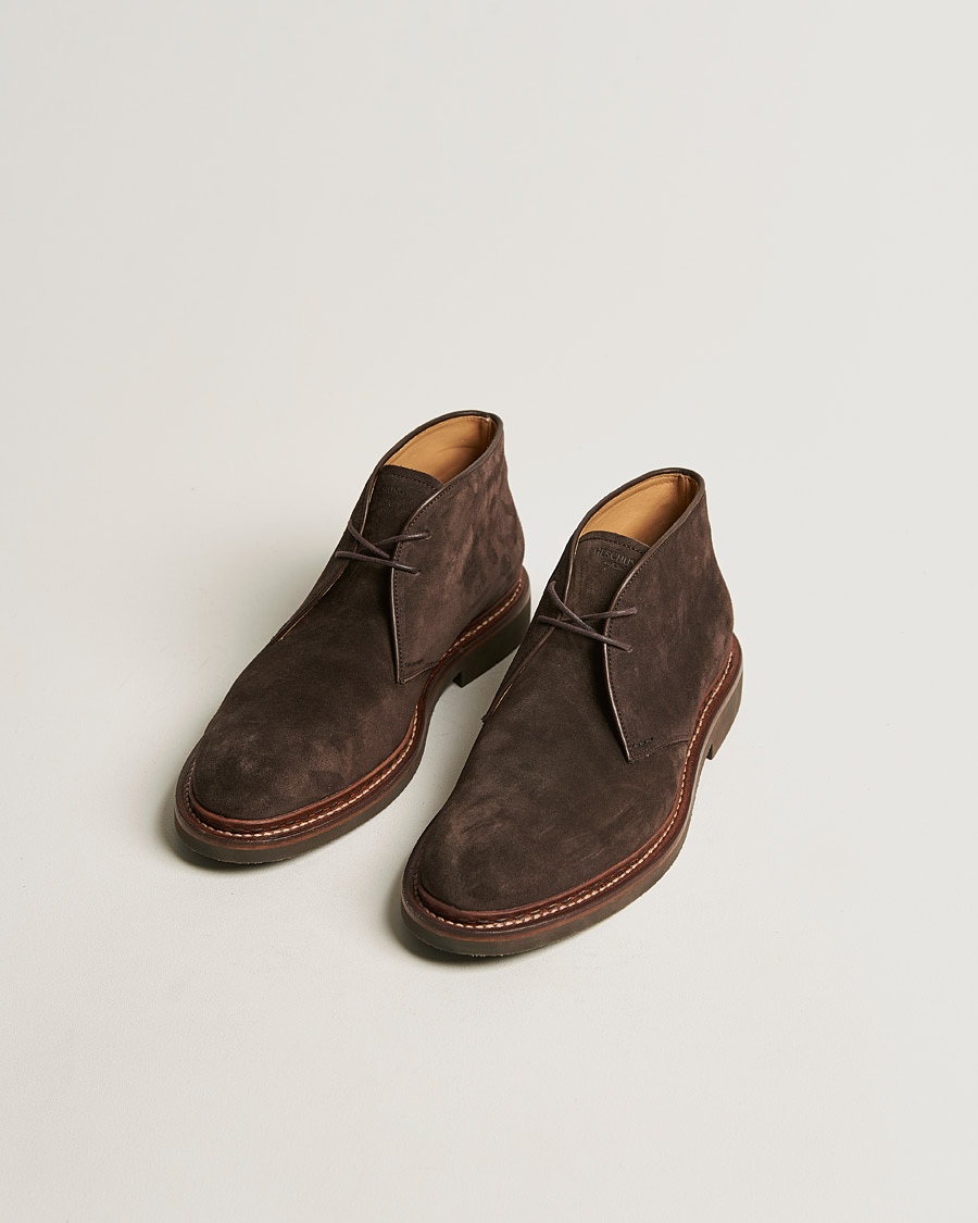 Herre | Heschung Genet Suede Chukka Boot Brown | Heschung | Genet Suede Chukka Boot Brown