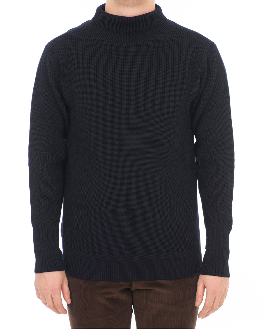 Herre | Gensere | Andersen-Andersen | Sailor Turtleneck Navy Blue