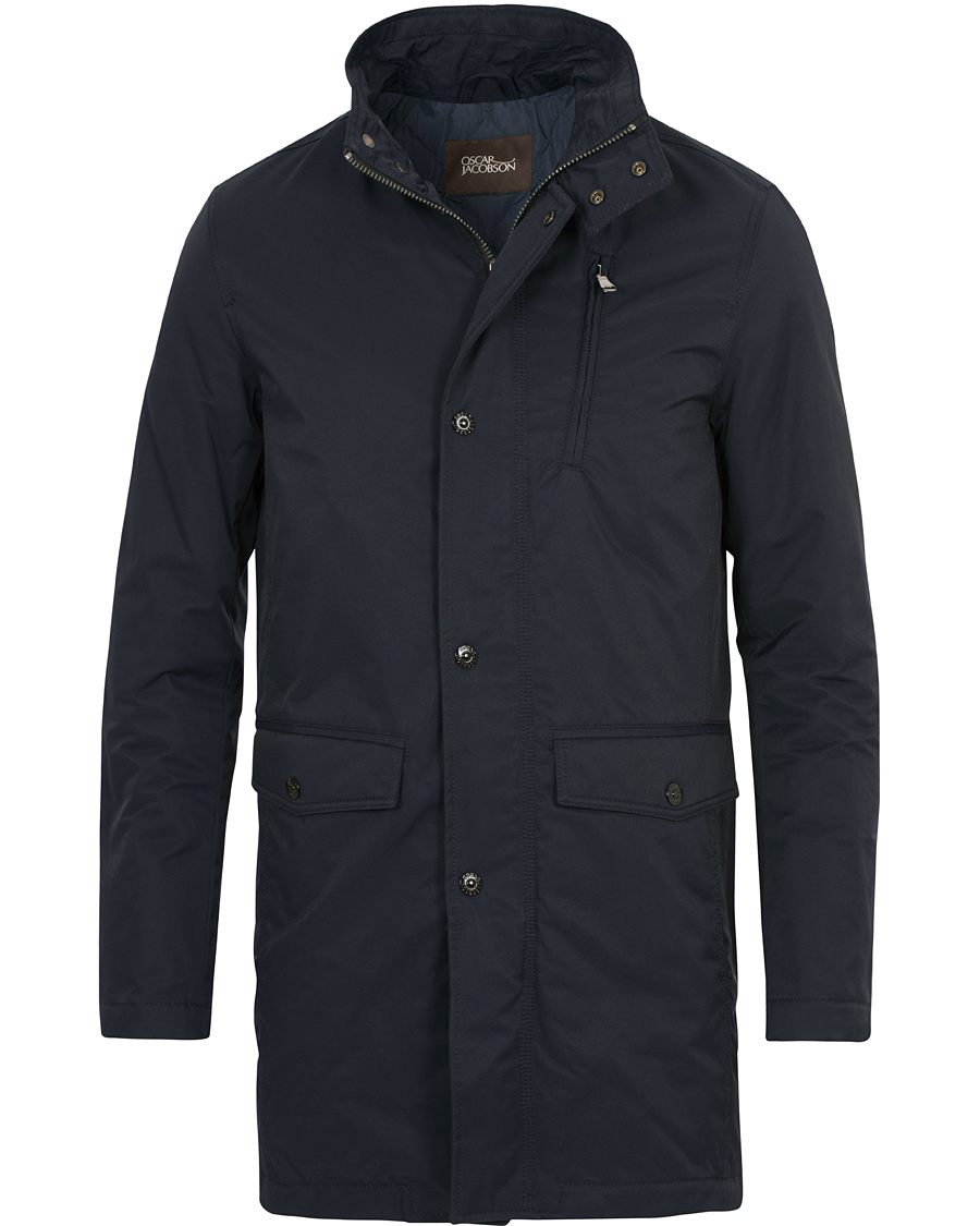 Herre | Jakker | Oscar Jacobson | Danton Water Repellent Jacket Navy