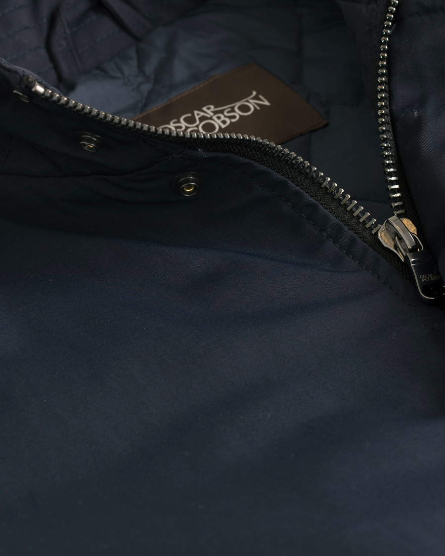Herre | Jakker | Oscar Jacobson | Danton Water Repellent Jacket Navy