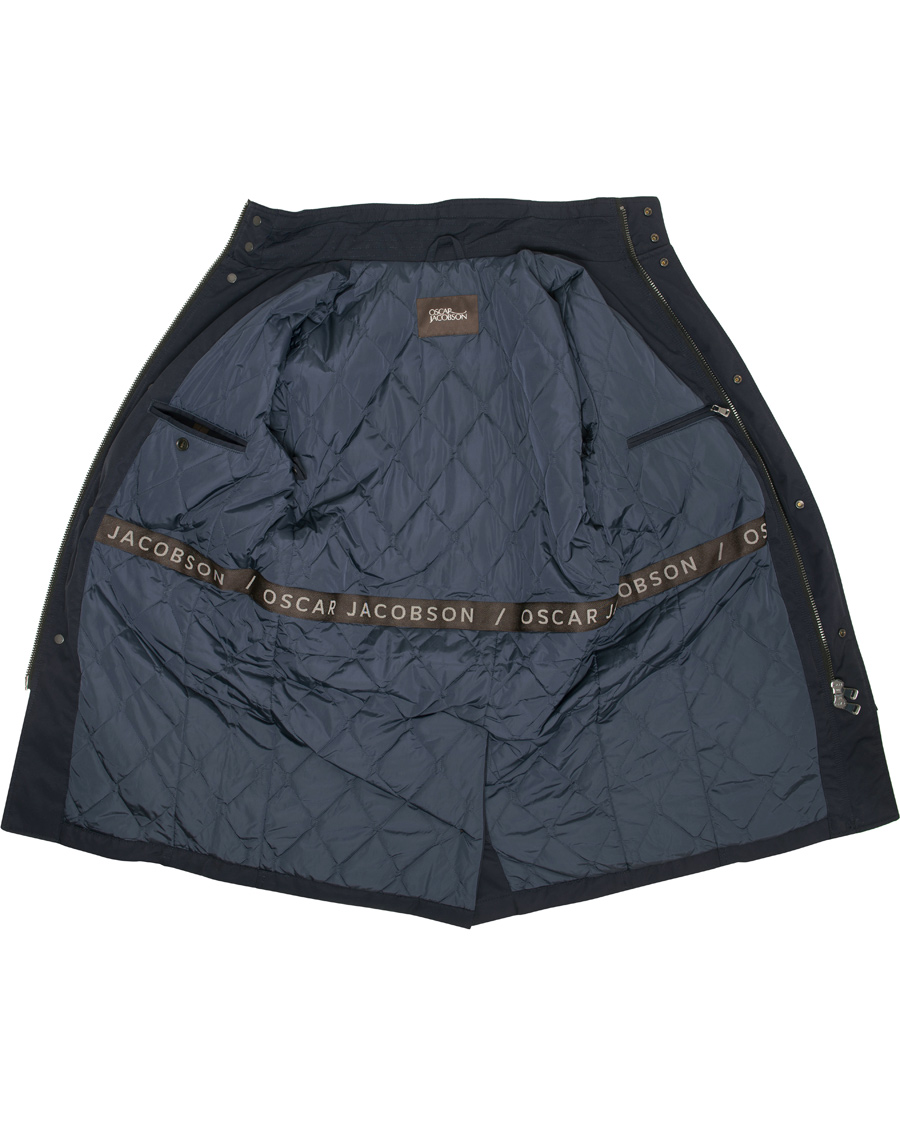 Herre | Jakker | Oscar Jacobson | Danton Water Repellent Jacket Navy
