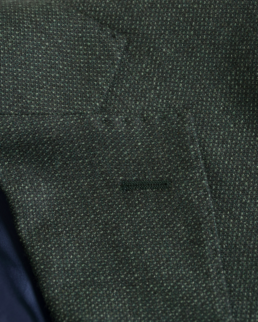 Herre | Dressjakker | Oscar Jacobson | Egel Wool Blazer Green
