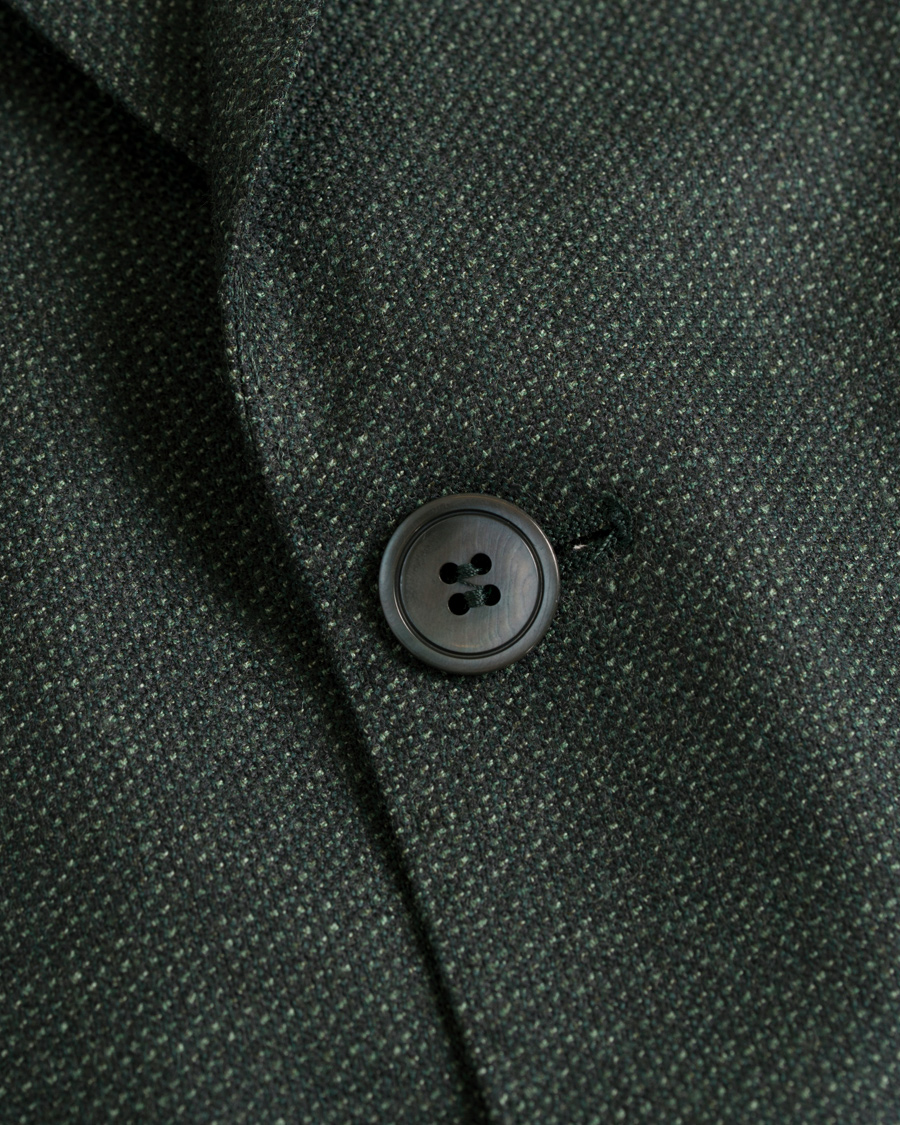 Herre | Dressjakker | Oscar Jacobson | Egel Wool Blazer Green
