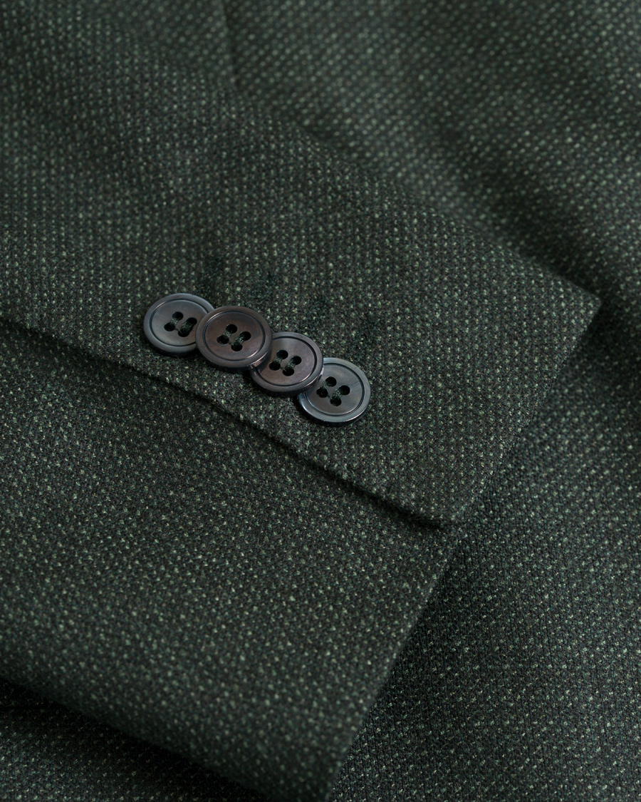 Herre | Dressjakker | Oscar Jacobson | Egel Wool Blazer Green