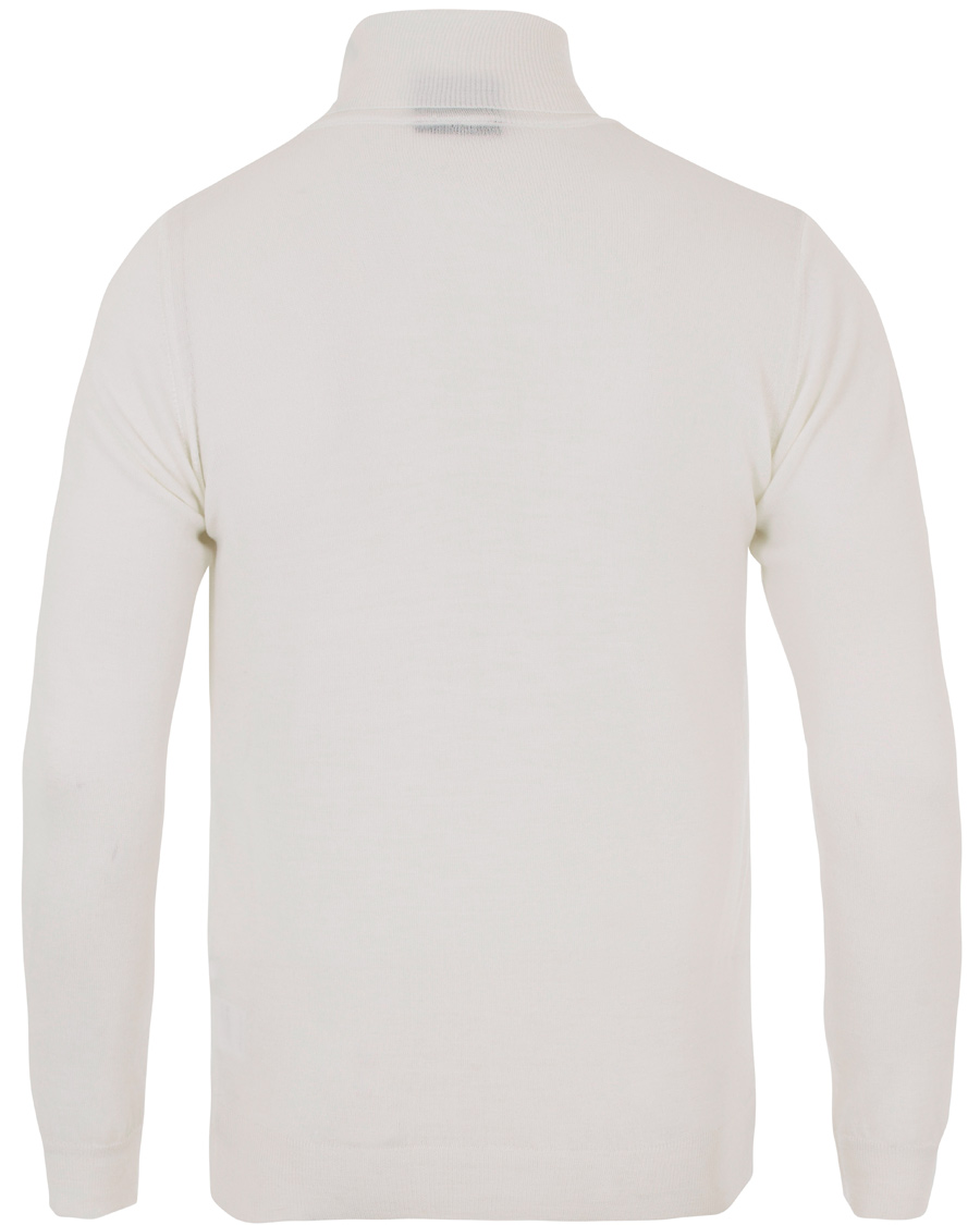 Herre | Gensere | Oscar Jacobson | Cole Extra Fine Merino Polo White