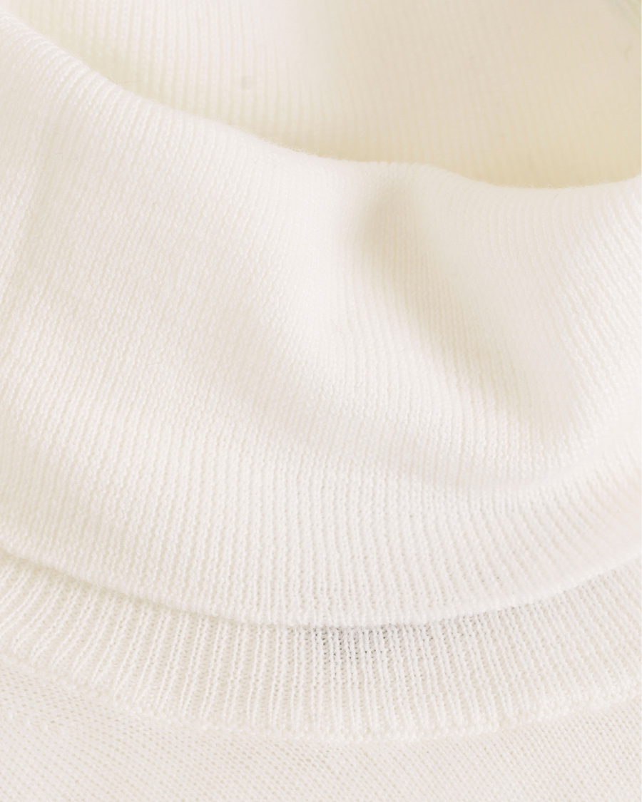 Herre | Gensere | Oscar Jacobson | Cole Extra Fine Merino Polo White