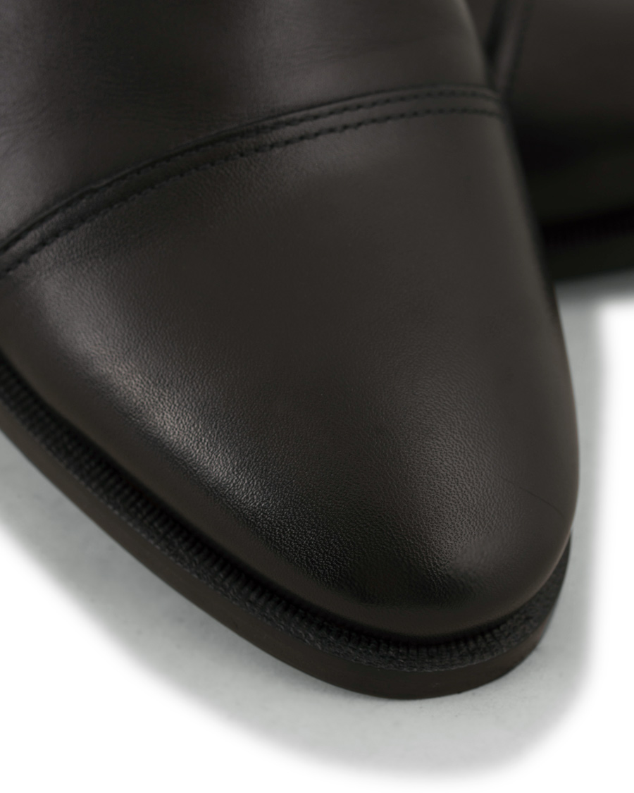 Oscar Jacobson Paolo Double Monkstrap Black hos CareOfCarl.no Dobbel Monk Strap Sko Svart Skinn