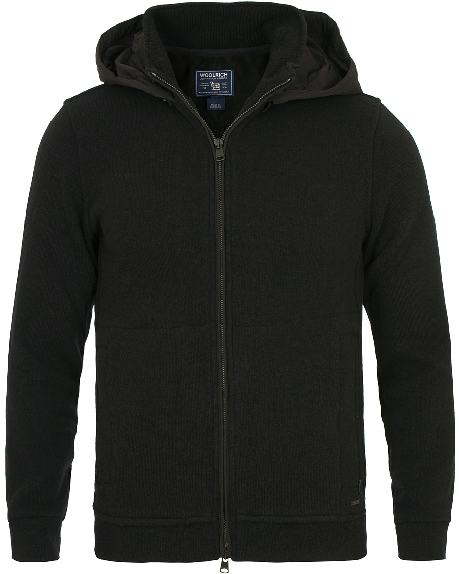 Herre | Gensere | Woolrich | Catskill Wool Hoodie Black