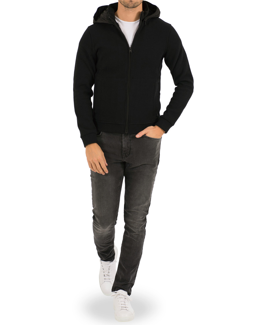 Herre | Gensere | Woolrich | Catskill Wool Hoodie Black