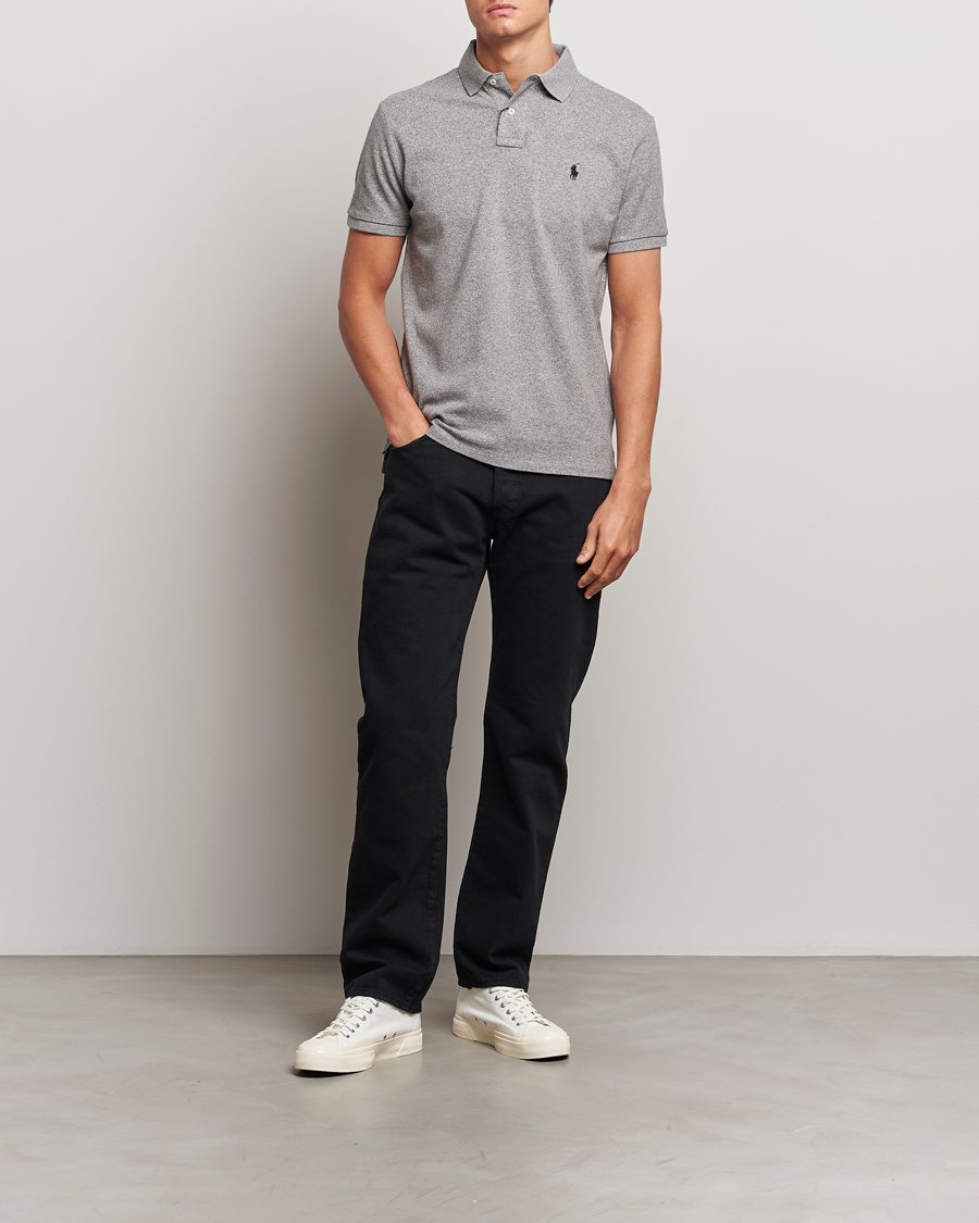 Herre | Pikéer | Polo Ralph Lauren | Custom Slim Fit Polo Canterbury Heather