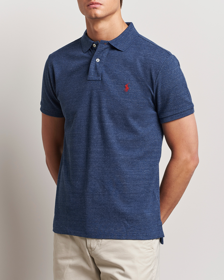 Herre |  | Polo Ralph Lauren | Custom Slim Fit Polo Classic Royal Heather