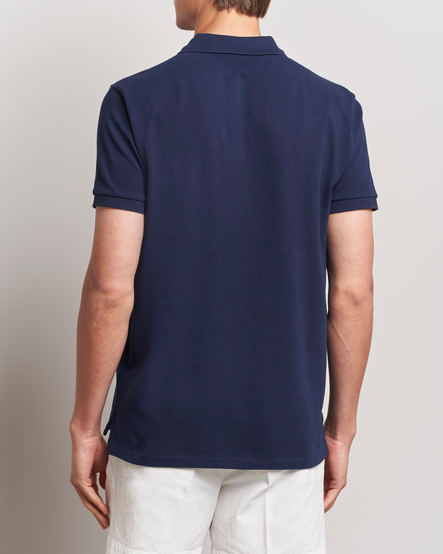 Herre | Pikéer | Polo Ralph Lauren | Custom Slim Fit Polo Newport Navy