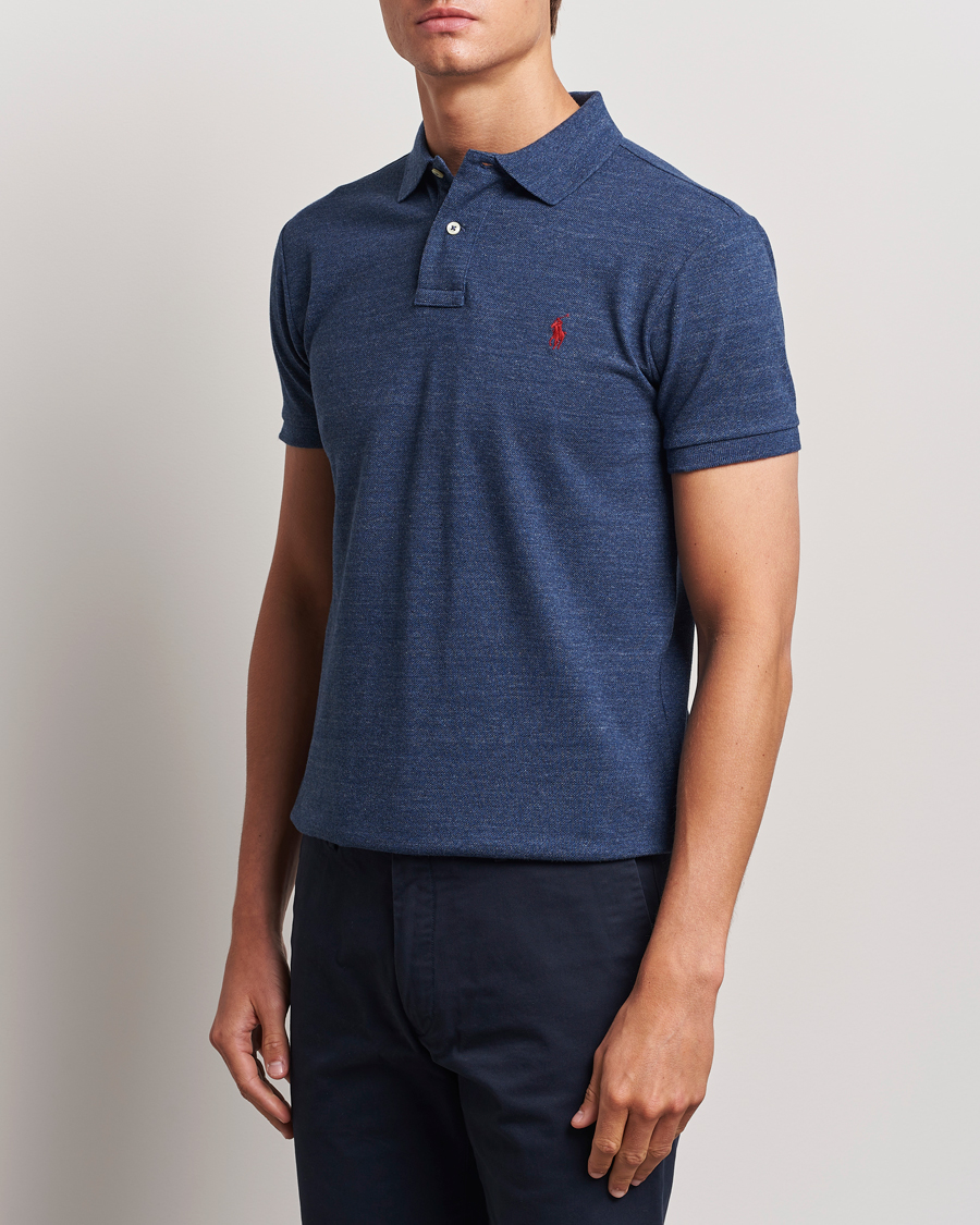 Herre | Kortermet piké | Polo Ralph Lauren | Slim Fit Polo Classic Royal Heather