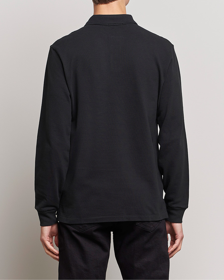 Herre | Pikéer | Polo Ralph Lauren | Slim Fit Long Sleeve Polo Polo Black