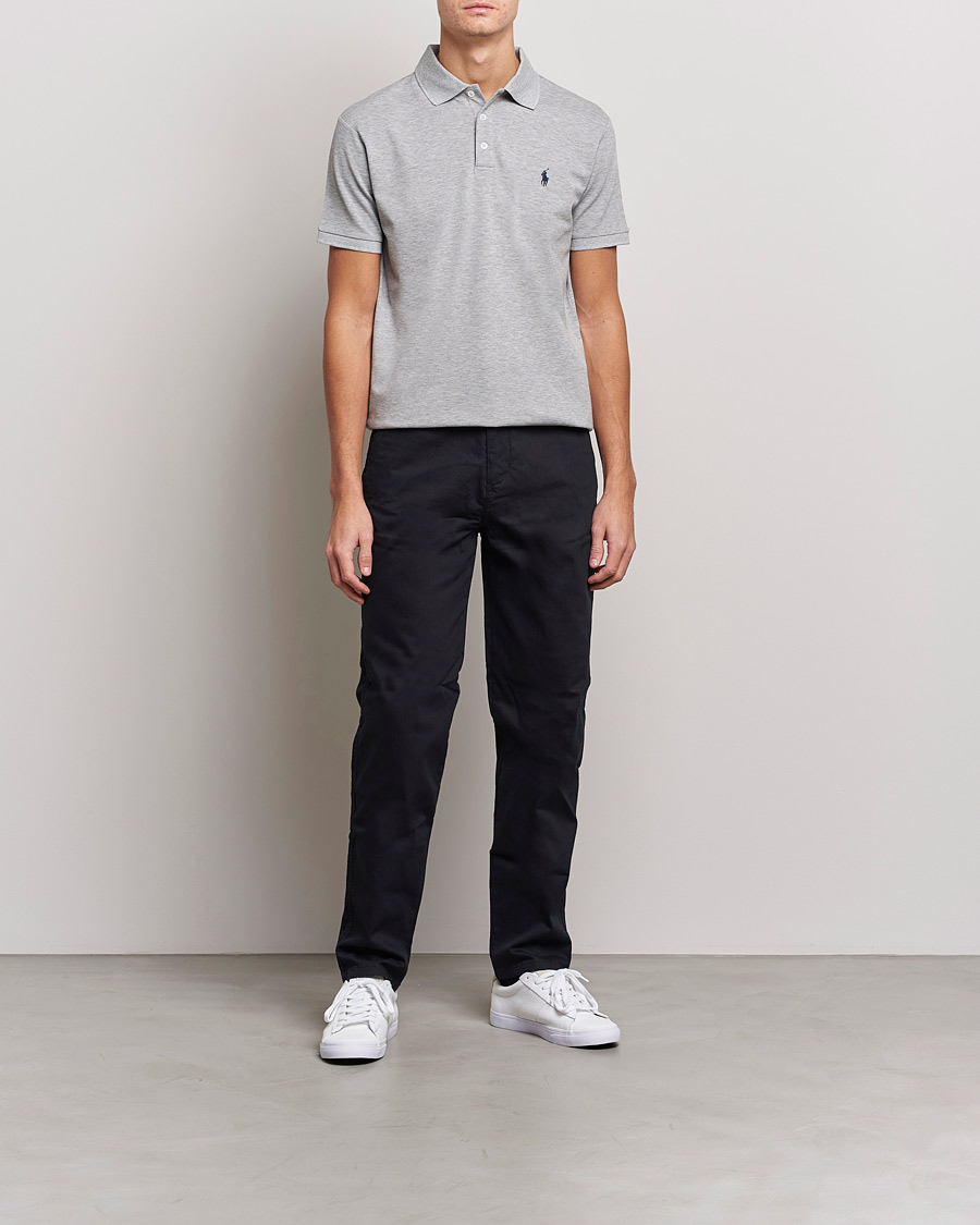 Herre |  | Polo Ralph Lauren | Slim Fit Stretch Polo Andover Heather