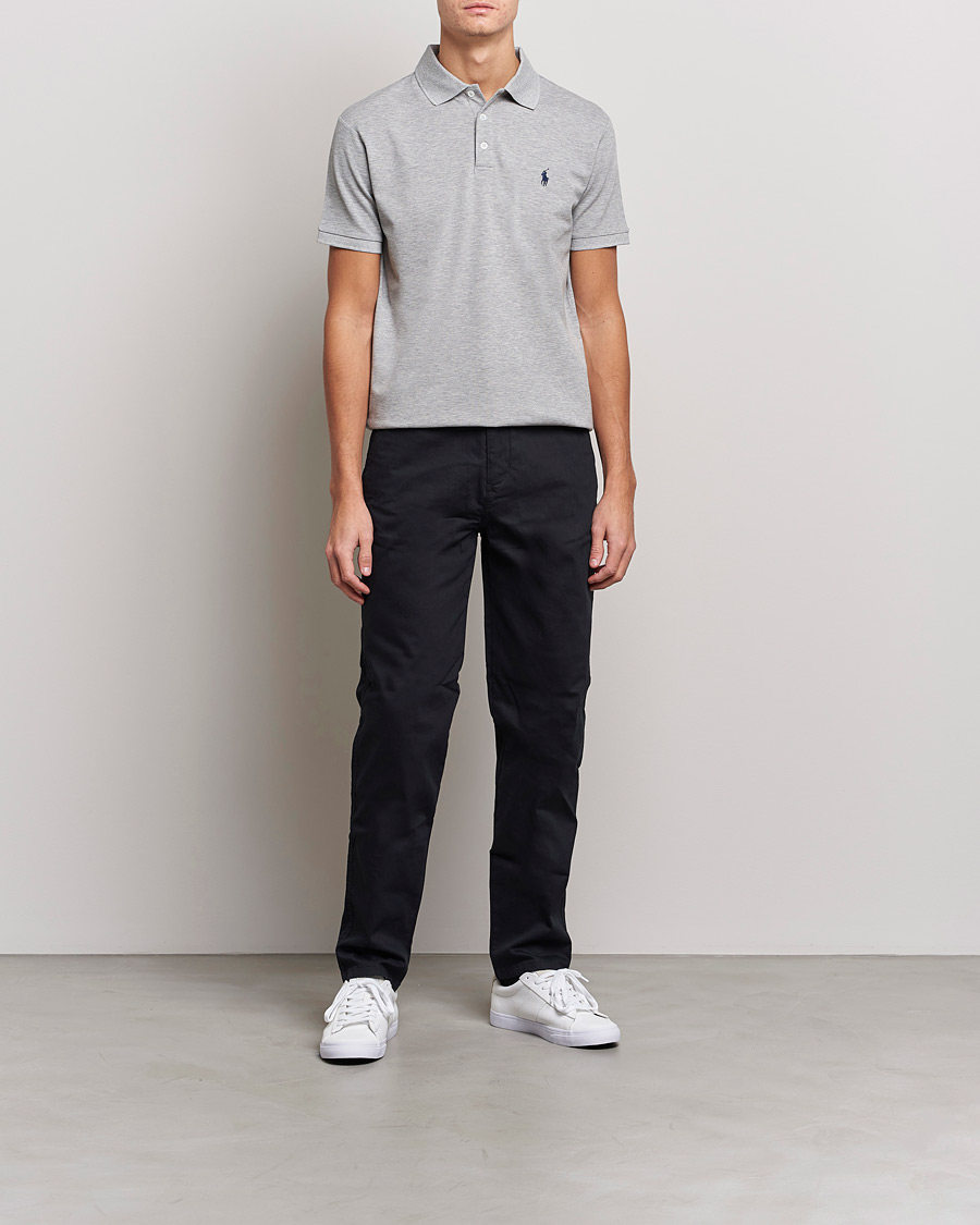 Herre | Pikéer | Polo Ralph Lauren | Slim Fit Stretch Polo Andover Heather
