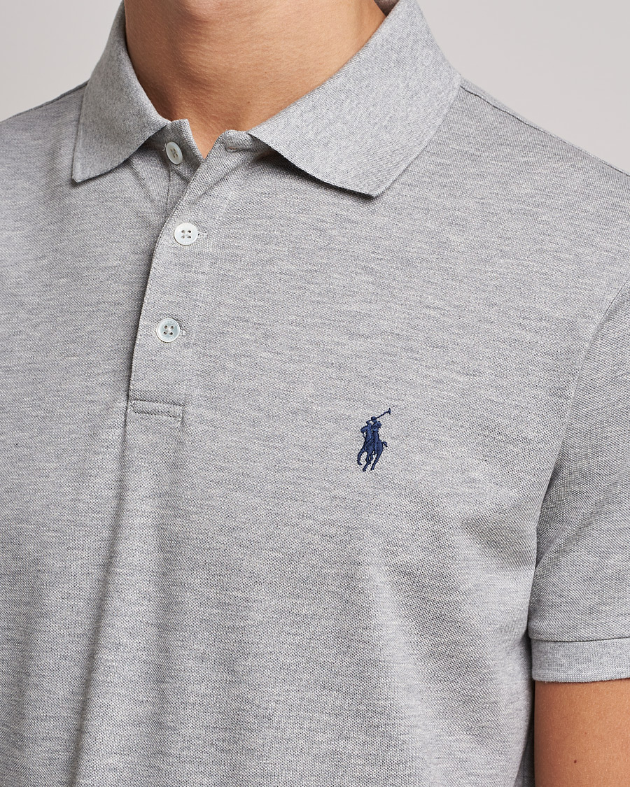 Herre | Pikéer | Polo Ralph Lauren | Slim Fit Stretch Polo Andover Heather