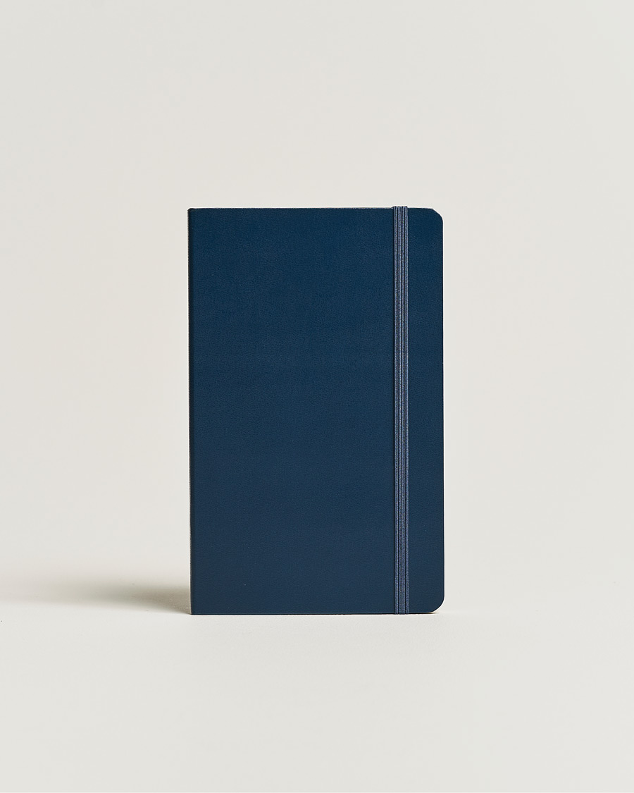 Herre | Livsstil | Moleskine | Ruled Hard Notebook Large Sapphire Blue