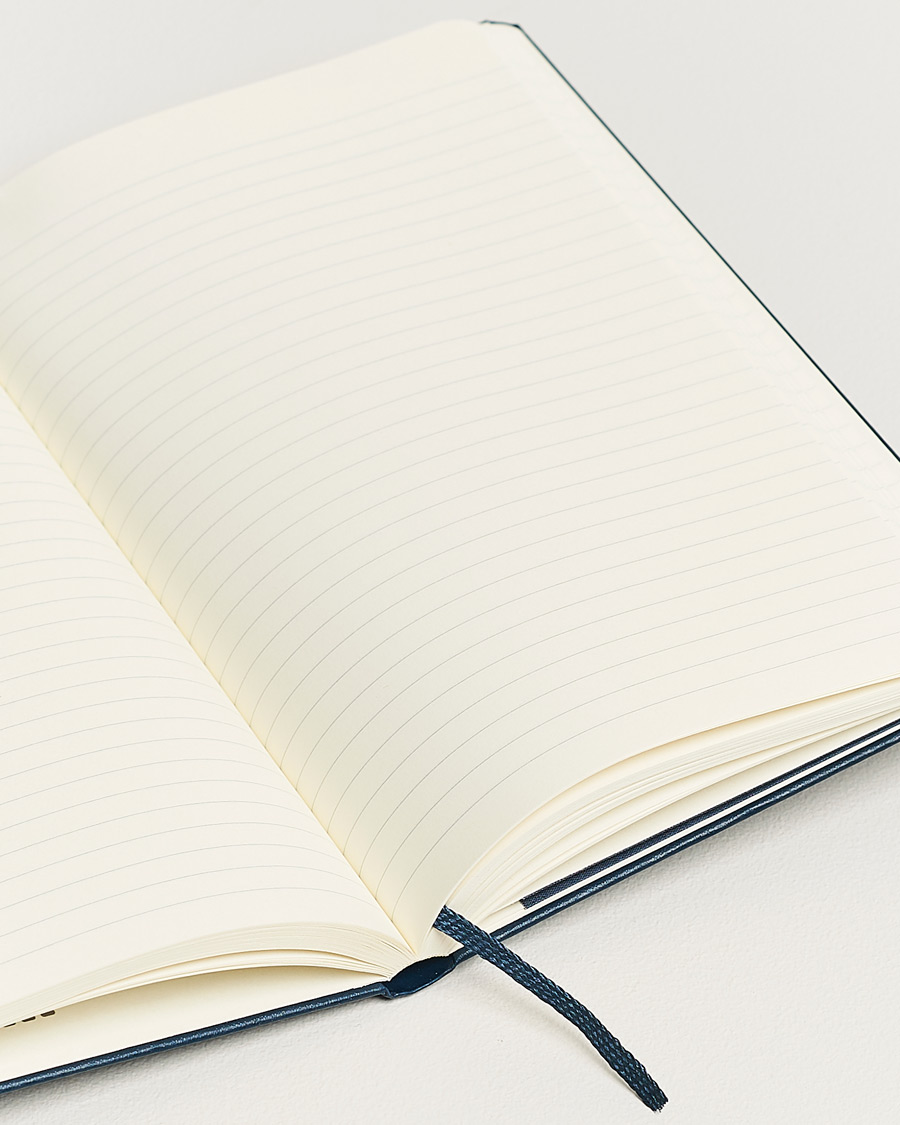 Herre | Moleskine Ruled Hard Notebook Large Sapphire Blue | Moleskine | Ruled Hard Notebook Large Sapphire Blue